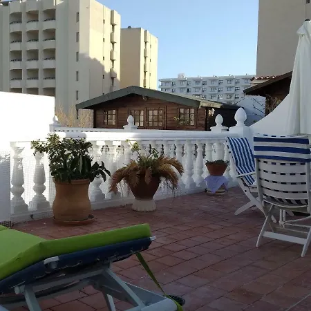 Carihuela Con Terraza Sun&beach 托雷莫利诺斯